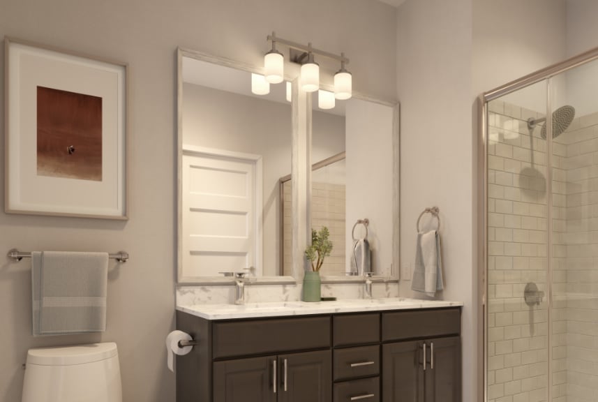 Sylvania apartment bathroom